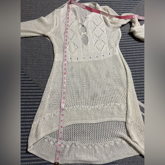 ✨SOLD✨Cupshe Cream Crochet Dress - Picture 11 of 11